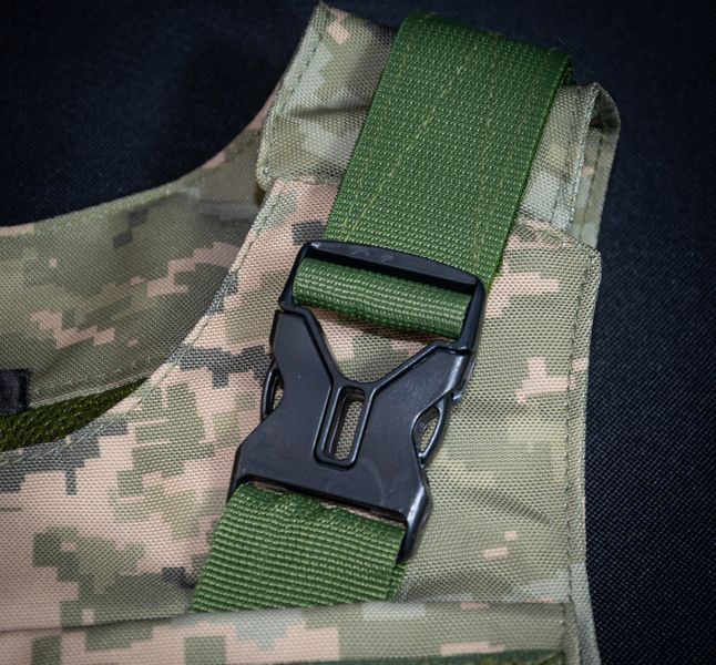 Плитоноска з можливістю встановлення додаткового захисту (М-1), кордура піксель ММ14 1022 фото