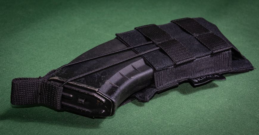 Підсумок під рожок (магазин) одинарний кордура чорний 113 фото