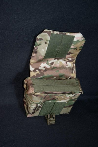 Підсумок КІРАСА під M60/Minimi/M249, сумка-нерозсипайка на 200 патронів, кордура мультикам 2000 фото