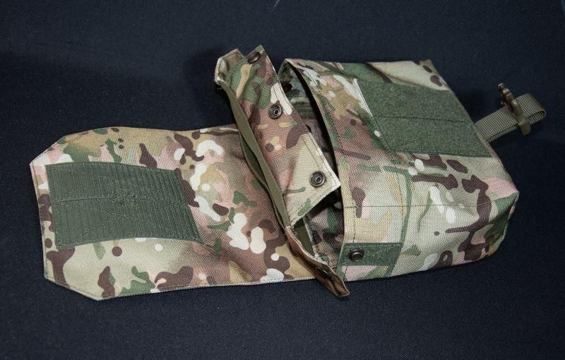 Підсумок КІРАСА під M60/Minimi/M249, сумка-нерозсипайка на 200 патронів, кордура мультикам 2000 фото