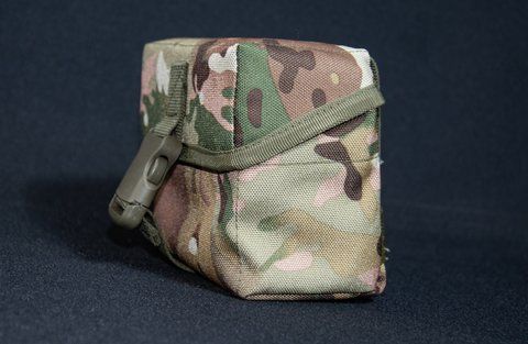 Підсумок Кіраса закритий під короб за кулями для M60/Minimi/M249 на 100 патронів кордура мультикам 2100 фото