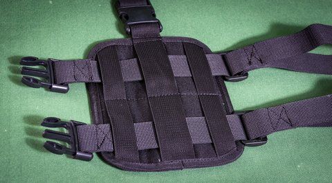 Платформа на стегно, система молле, кордура чорна 286 фото