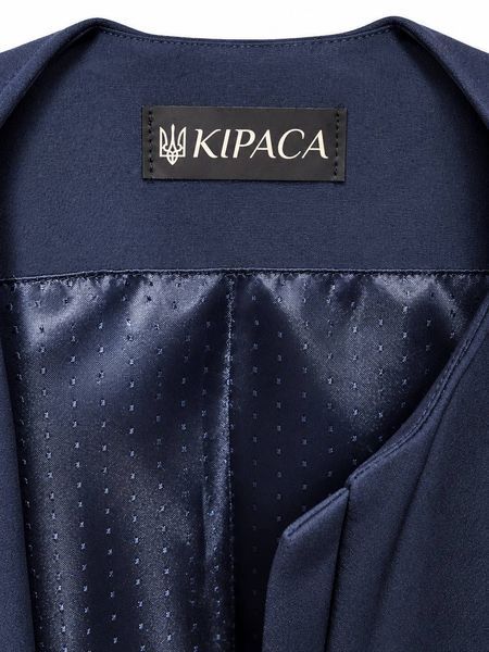 Мантія суддівська КІРАСА темно-синя 8888 фото